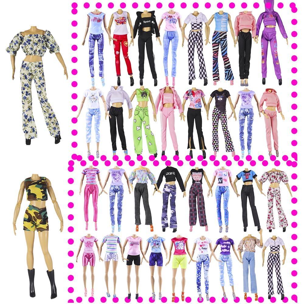 Conjunto Ropa para Muñecas E-TING 25 Piezas 11.5"