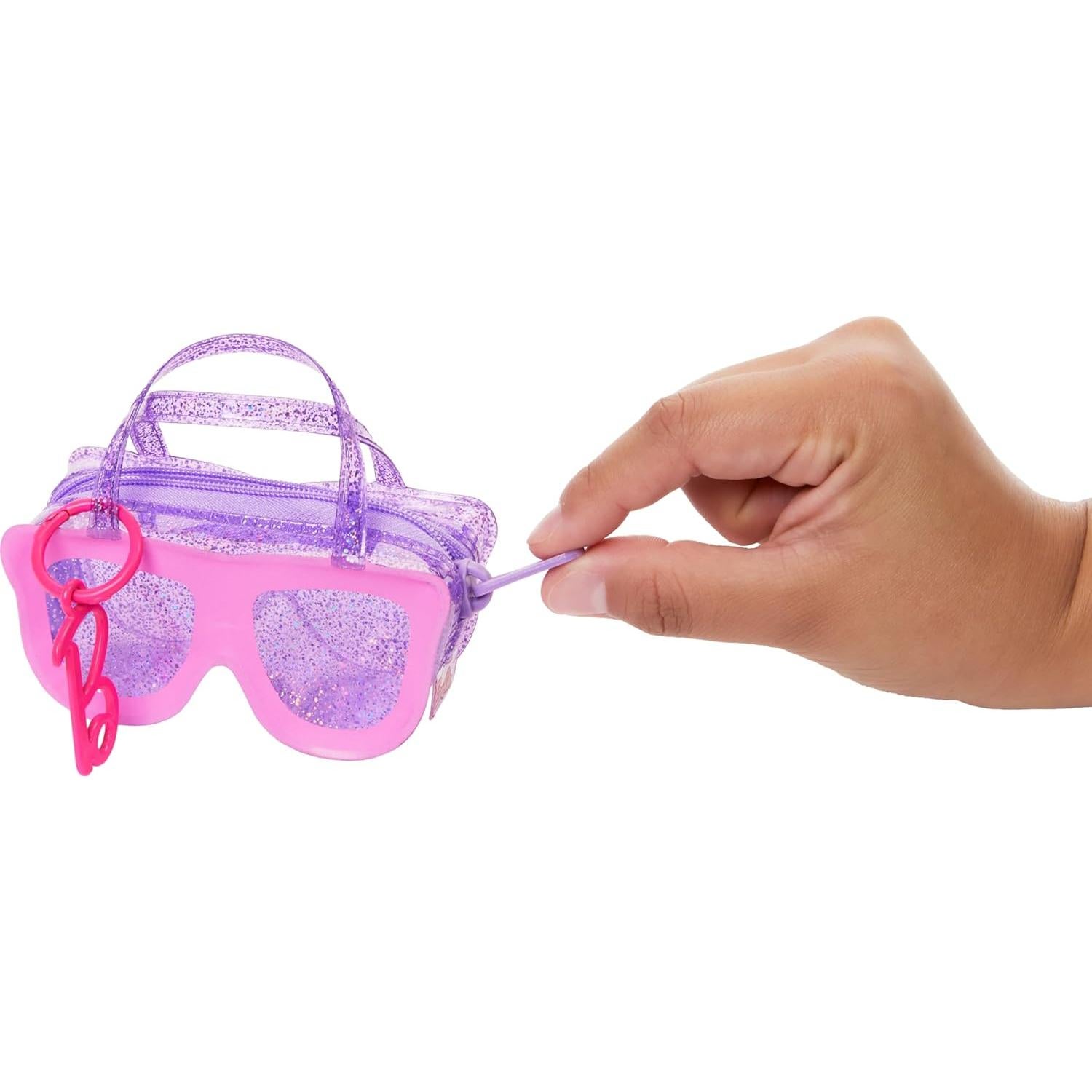 Bolsa de Gafas de Sol Barbie + Vestido Gingham + 5 Accesorios