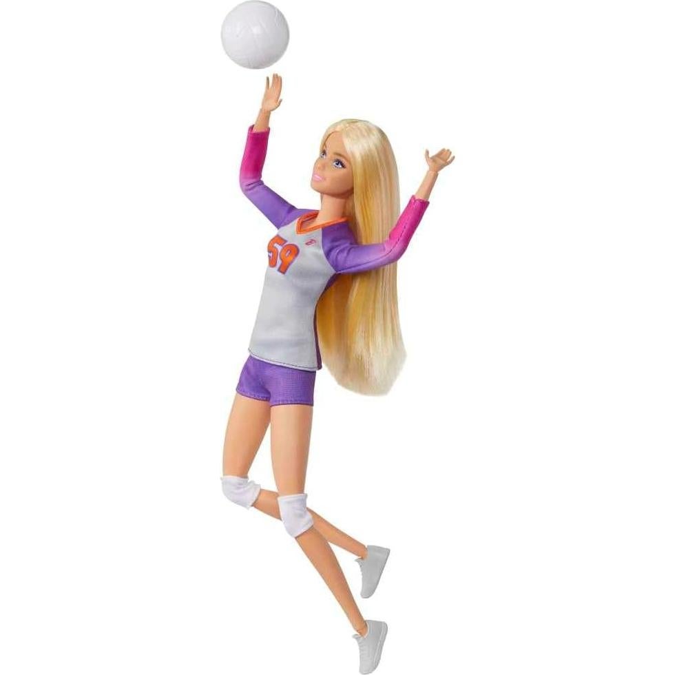 Muñeca Barbie Jugadora de Voleibol con Accesorios