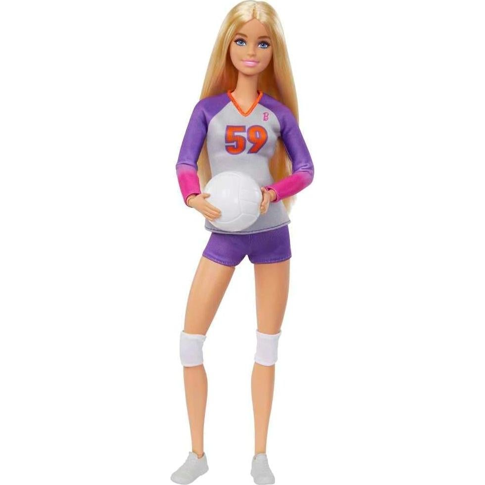 Muñeca Barbie Jugadora de Voleibol con Accesorios