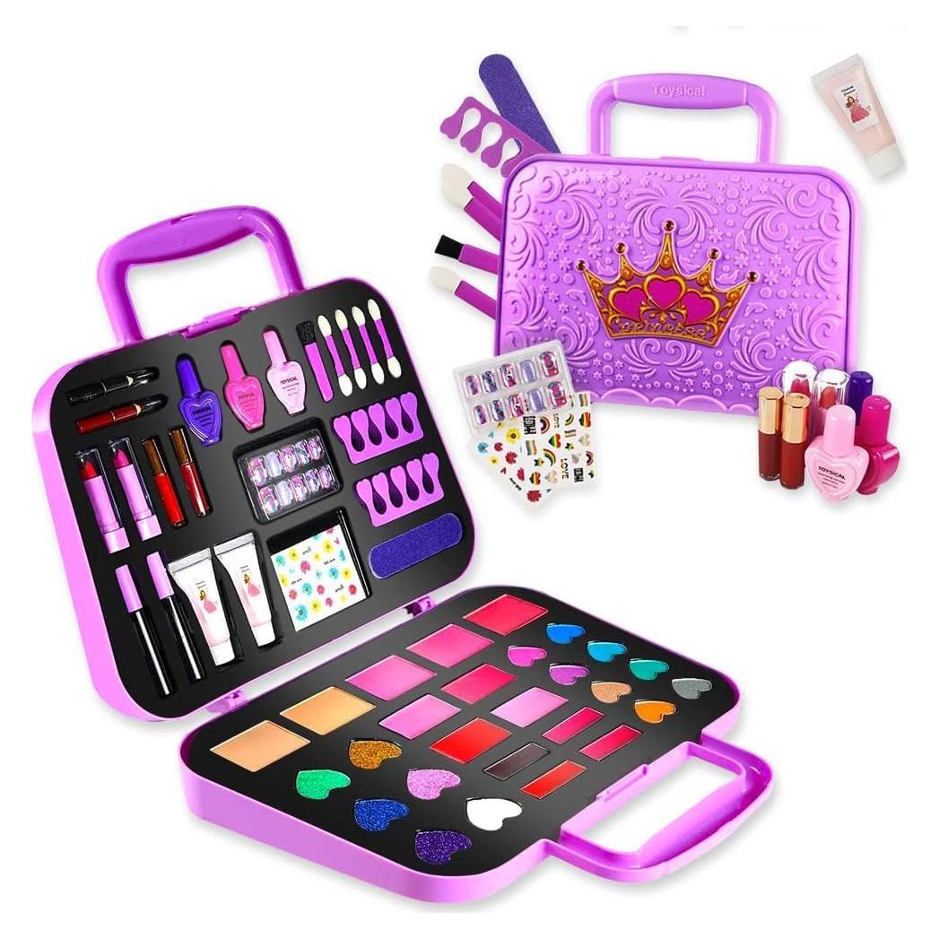 Kit de Maquillaje para Niñas Toysical 51 Piezas No Tóxico