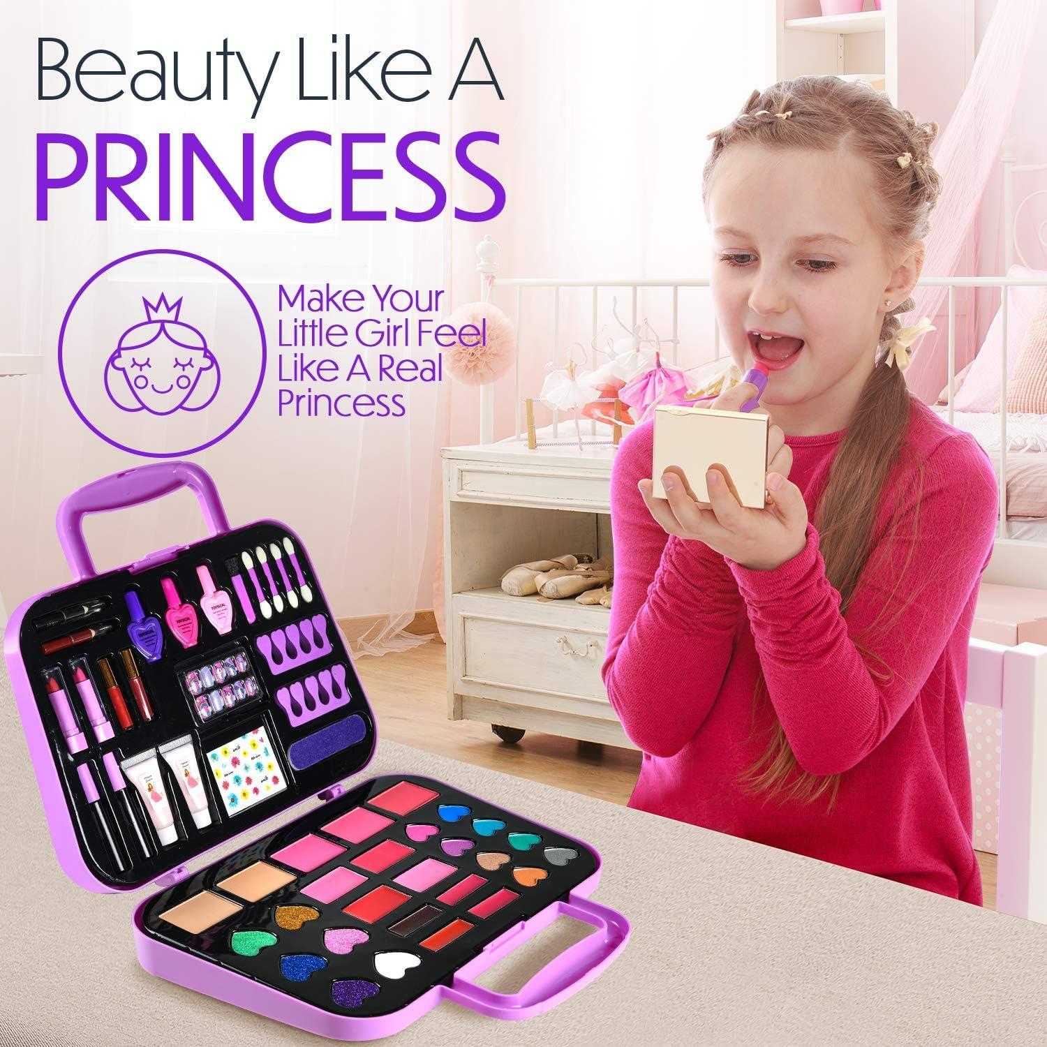 Kit de Maquillaje para Niñas Toysical 51 Piezas No Tóxico