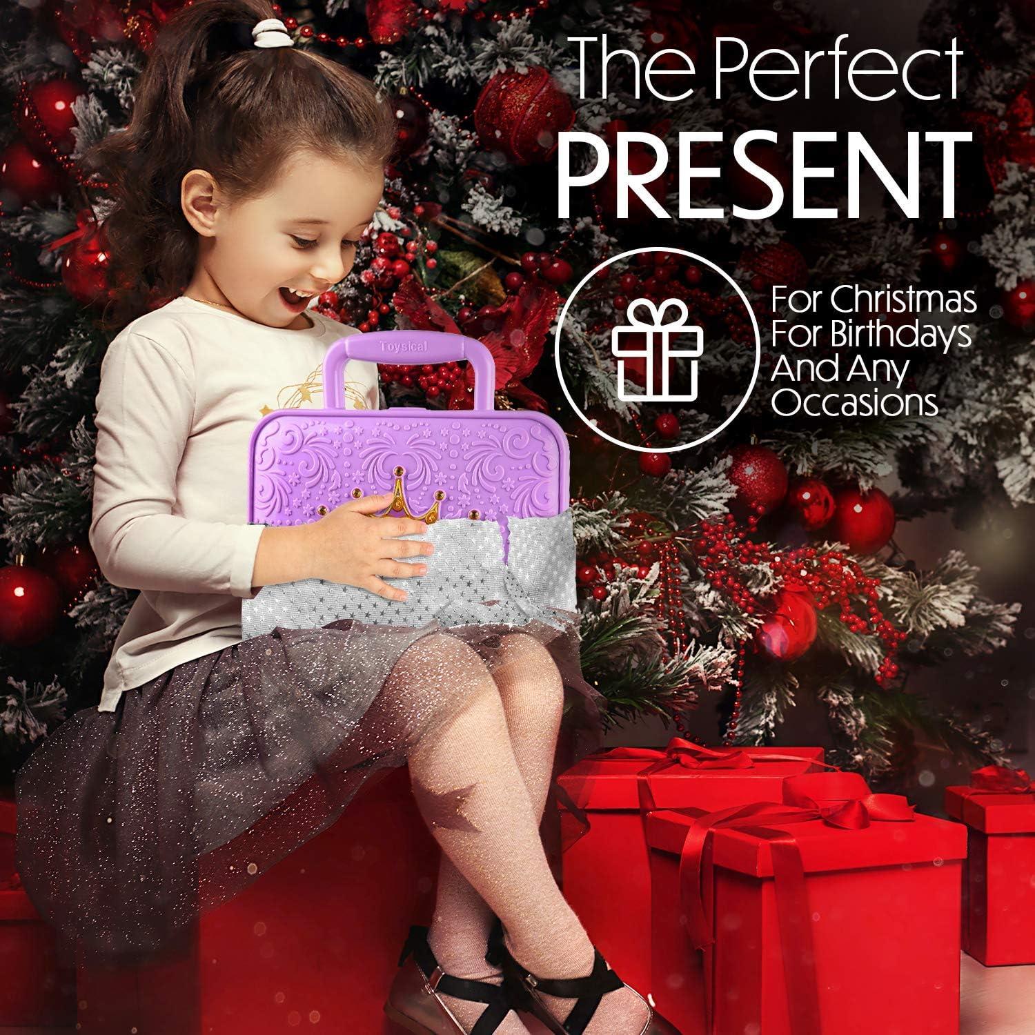 Kit de Maquillaje para Niñas Toysical 51 Piezas No Tóxico