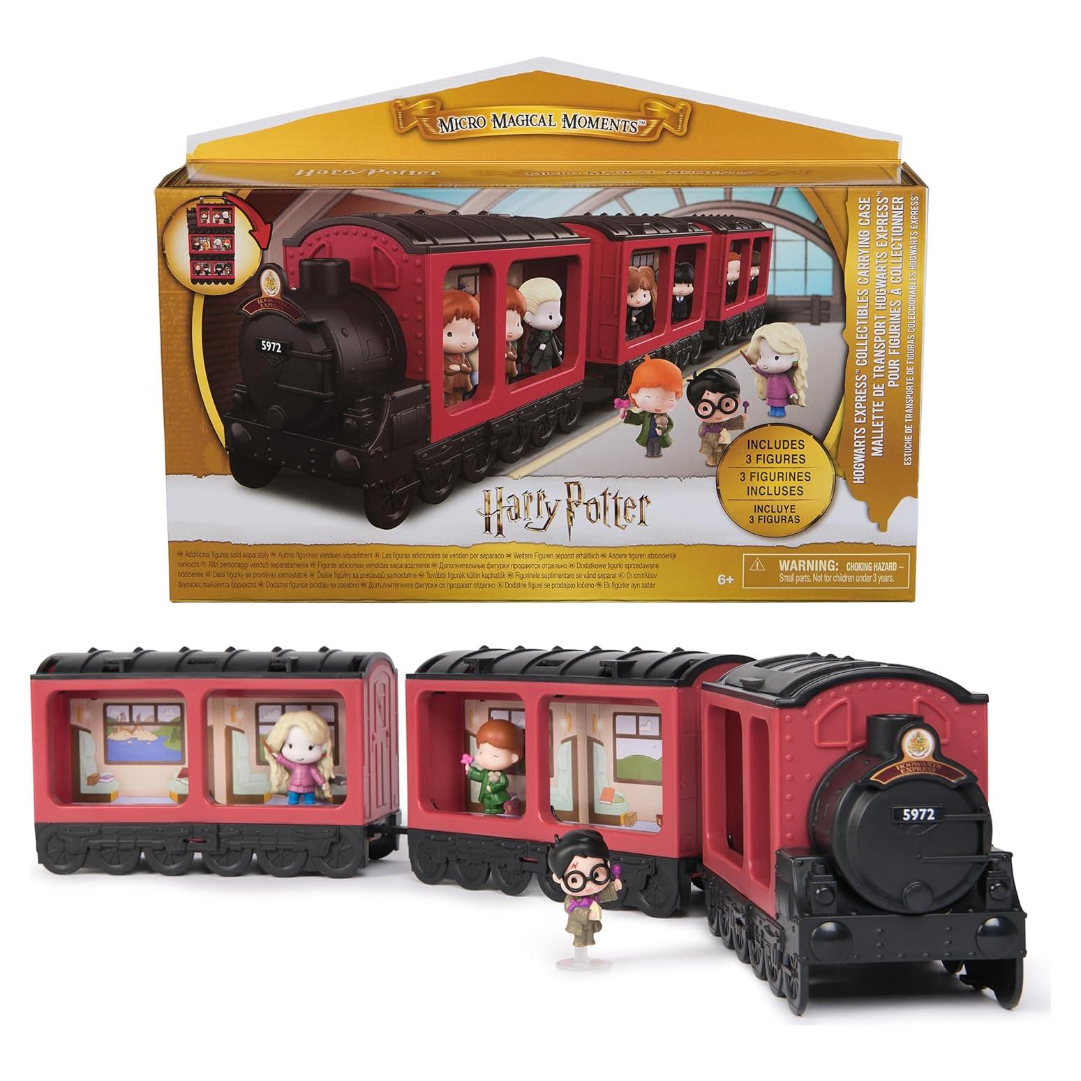 Estuche de Recopilación Harry Potter Expreso de Hogwarts con 3 Figuras