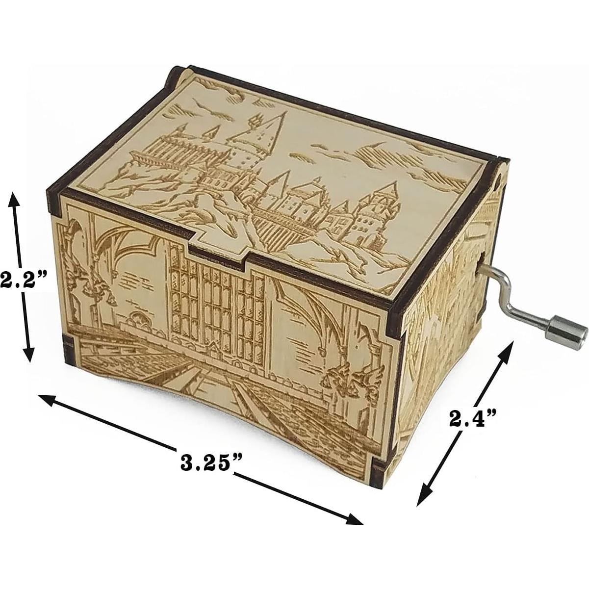 Caja de Música Harry Potter Hedwig The Laser's Edge 5.4x6.0cm