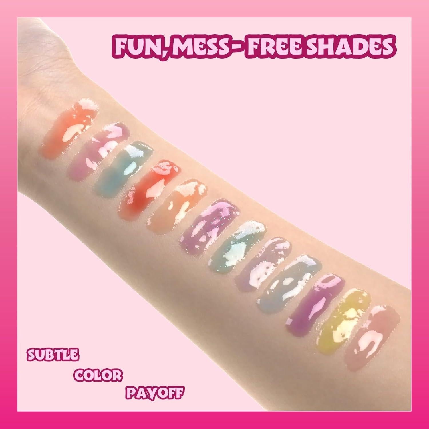 Set de Brillo Labial Townley Girl 12 Piezas para Niñas