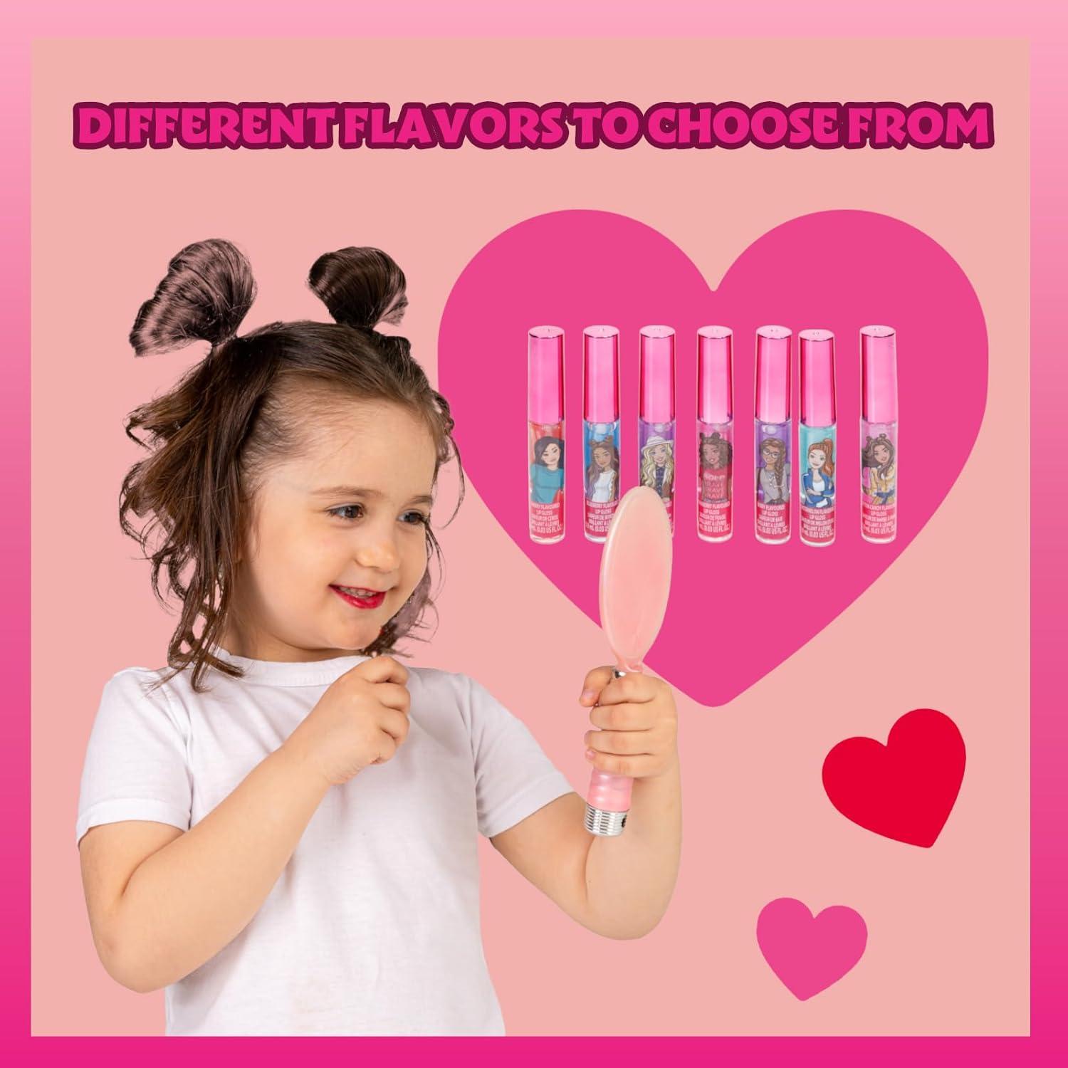 Set de Brillo Labial Townley Girl Barbie 7 Piezas 6,23 ml