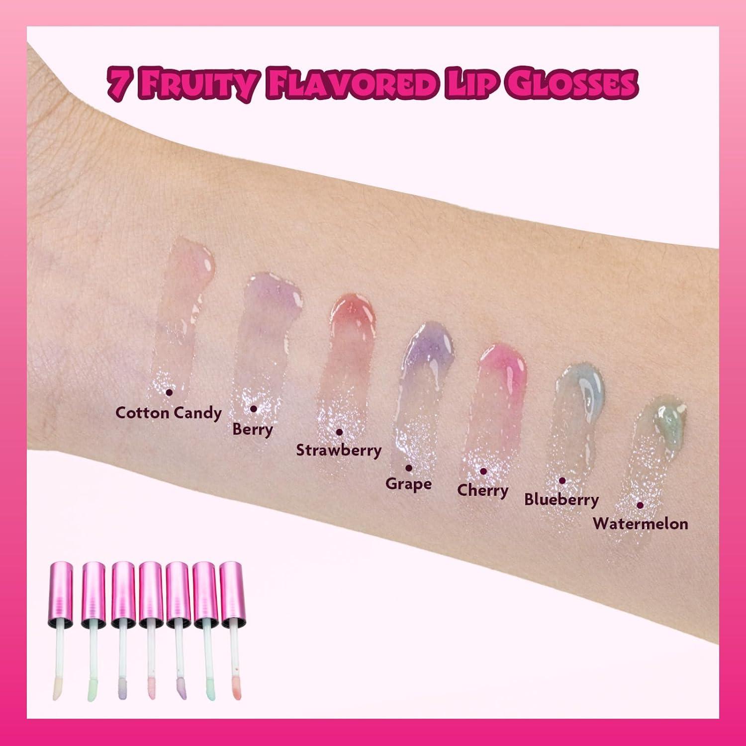 Set de Brillo Labial Townley Girl Barbie 7 Piezas 6,23 ml