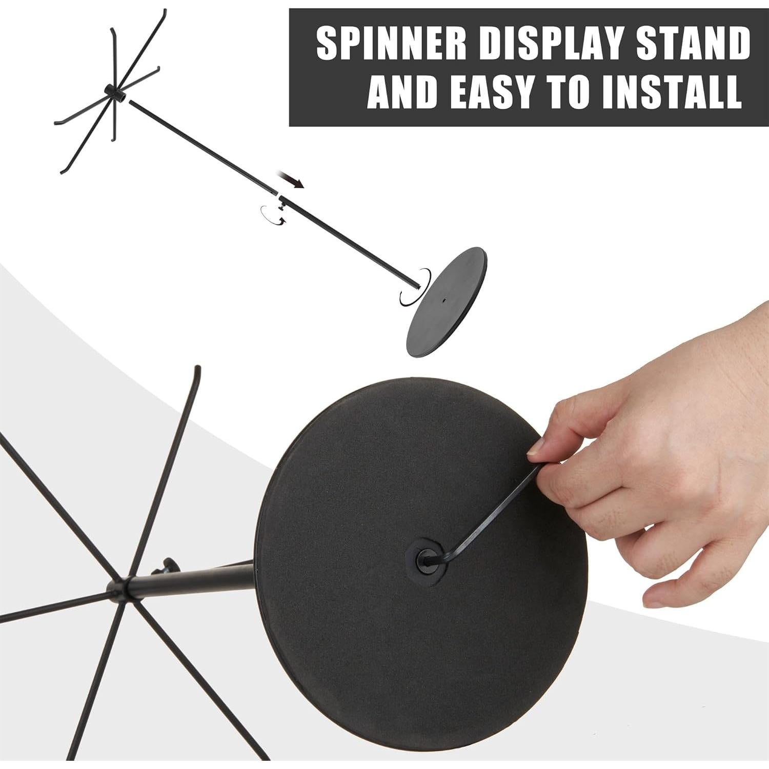 Soporte de Exhibición Giratorio BJEWEGO Ajustable 38-66 cm