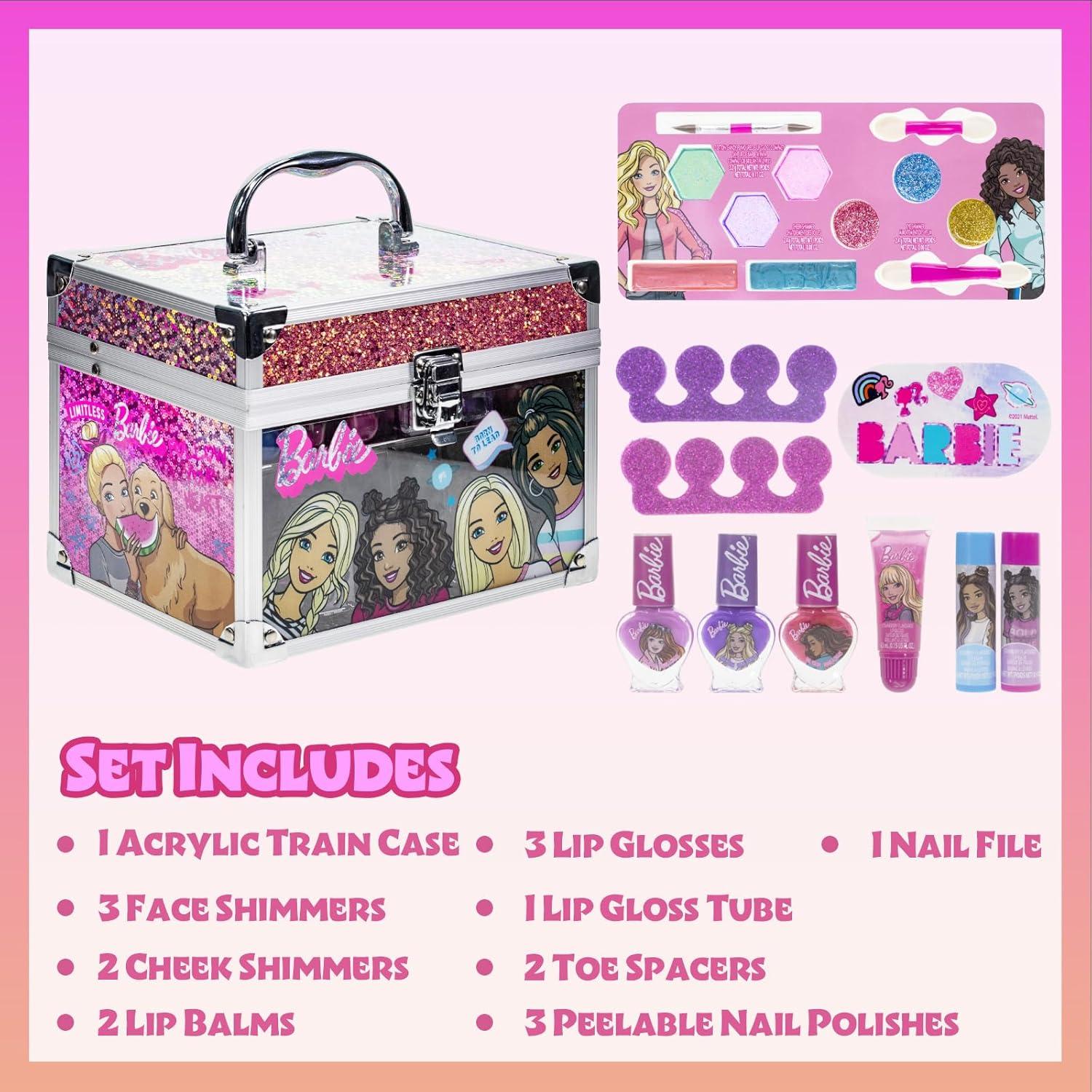 Kit de Maquillaje Barbie Townley Girl para Niñas 3+
