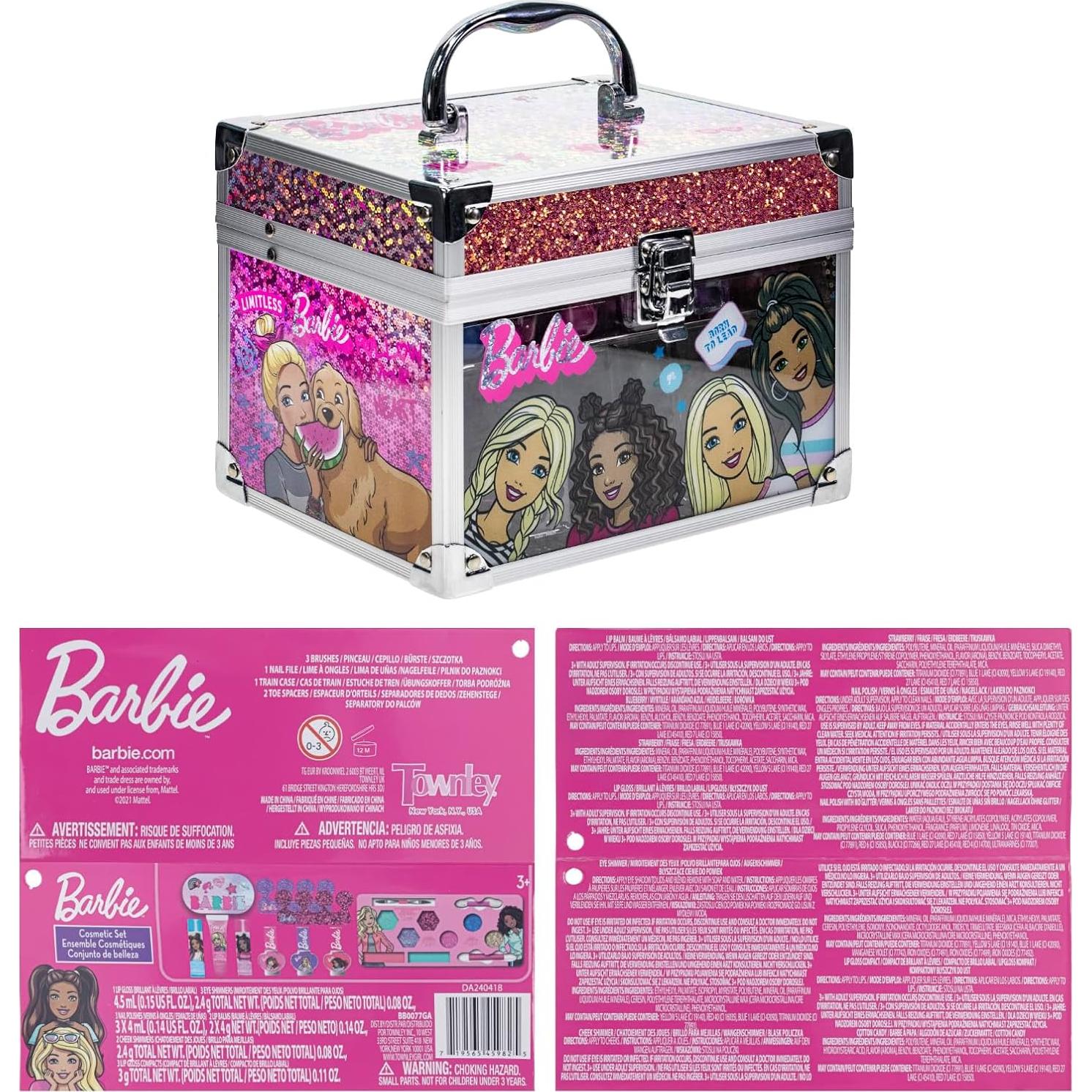 Kit de Maquillaje Barbie Townley Girl para Niñas 3+