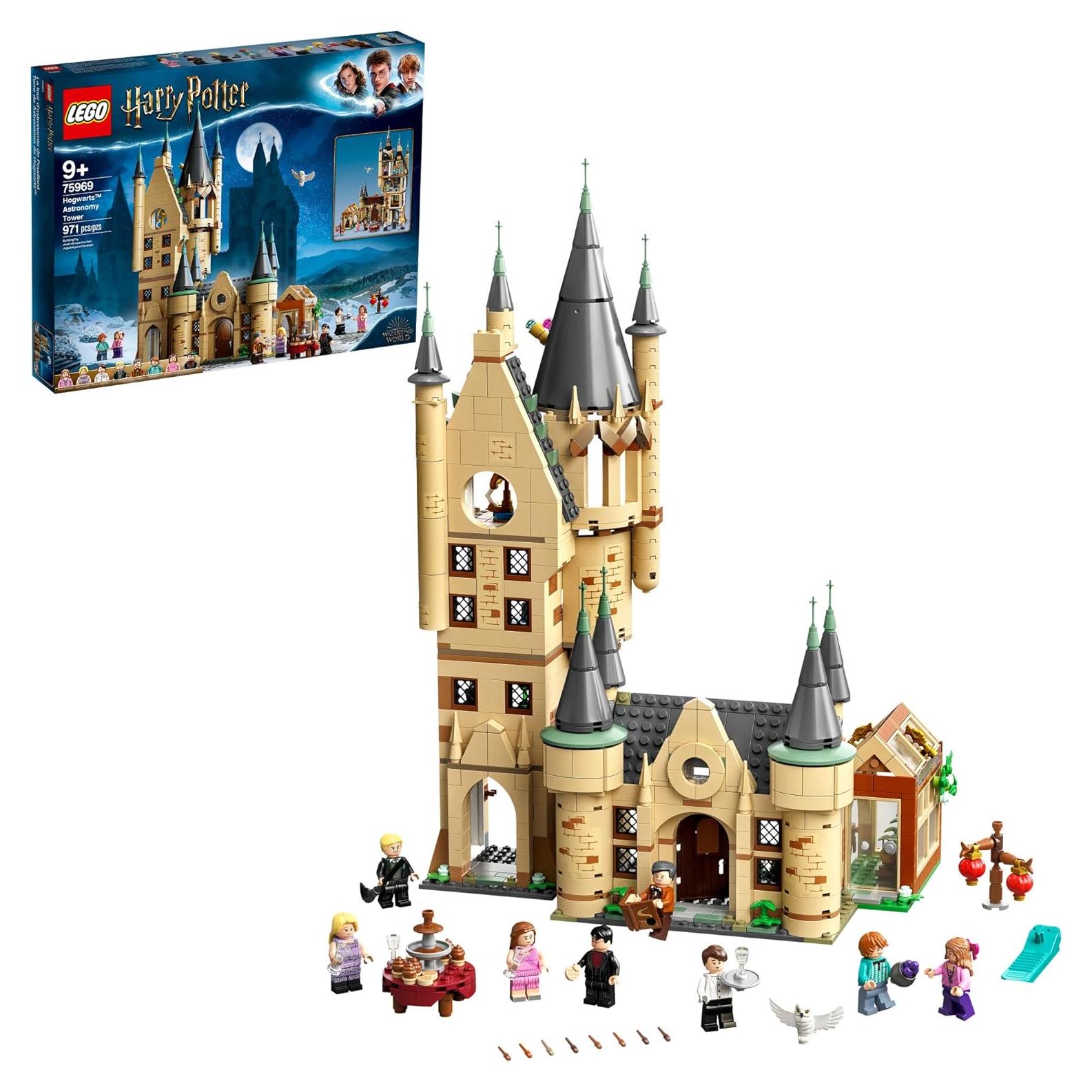 LEGO Harry Potter Torre de Astronomía Hogwarts 75969 con 8 Minifiguras