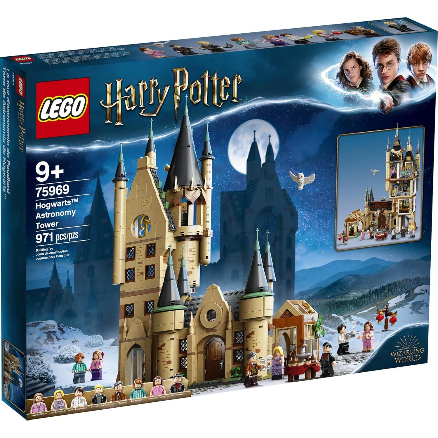 LEGO Harry Potter Torre de Astronomía Hogwarts 75969 con 8 Minifiguras