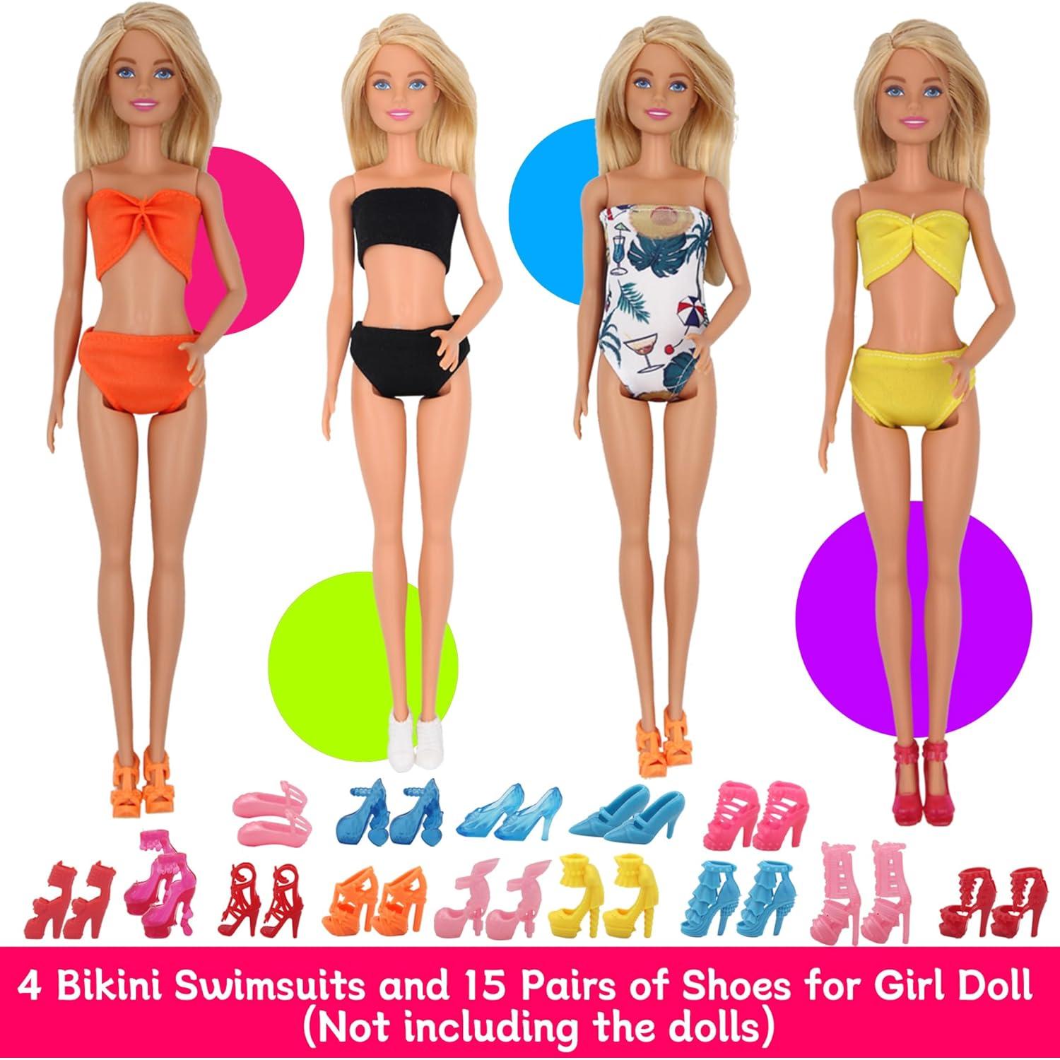 Ropa y Accesorios para Muñecas 78 Pcs EuTengHao