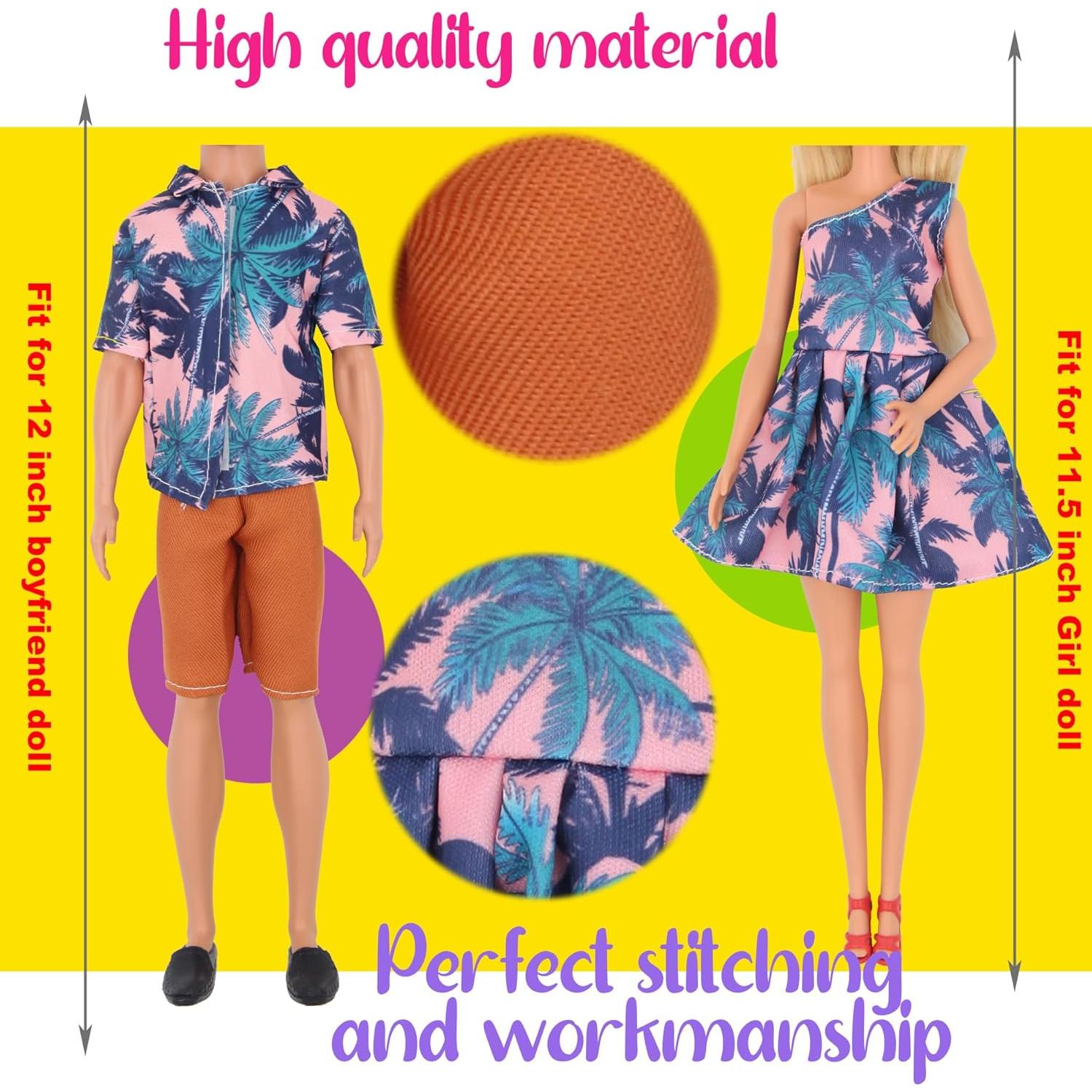 Ropa y Accesorios para Muñecas 78 Pcs EuTengHao