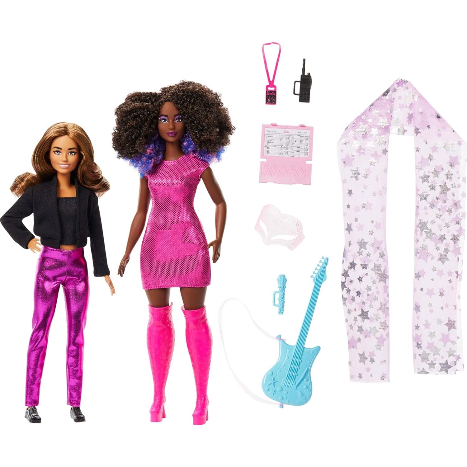 Barbie Muñecas Música Estrella y Gerente de Tour Mattel