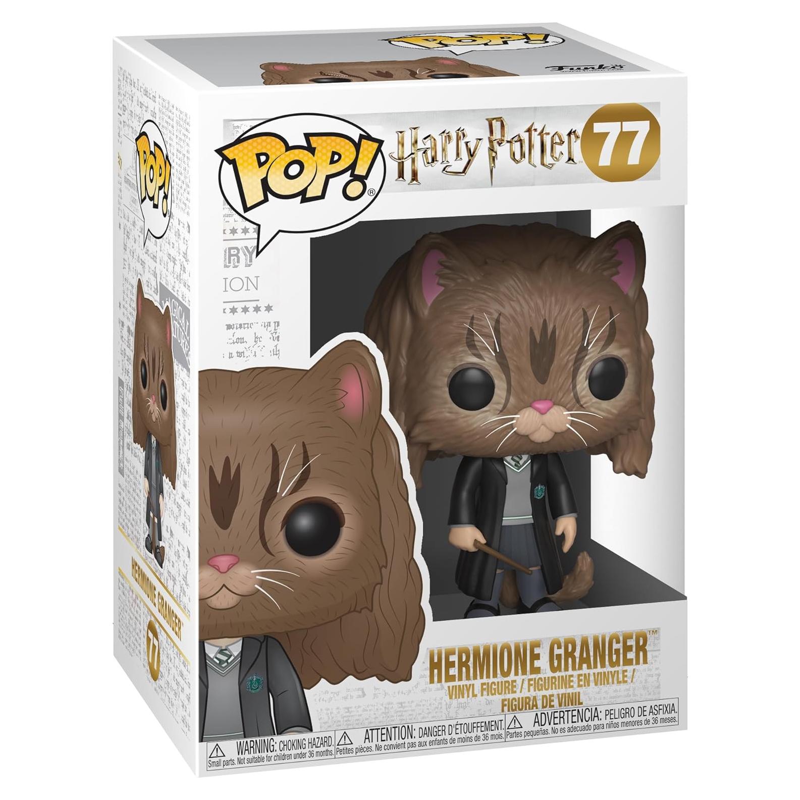Figura de Vinilo Pop Funko Harry Potter Hermione como Gato 9.5 cm