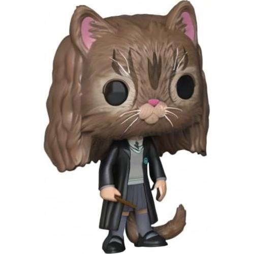 Figura de Vinilo Pop Funko Harry Potter Hermione como Gato 9.5 cm