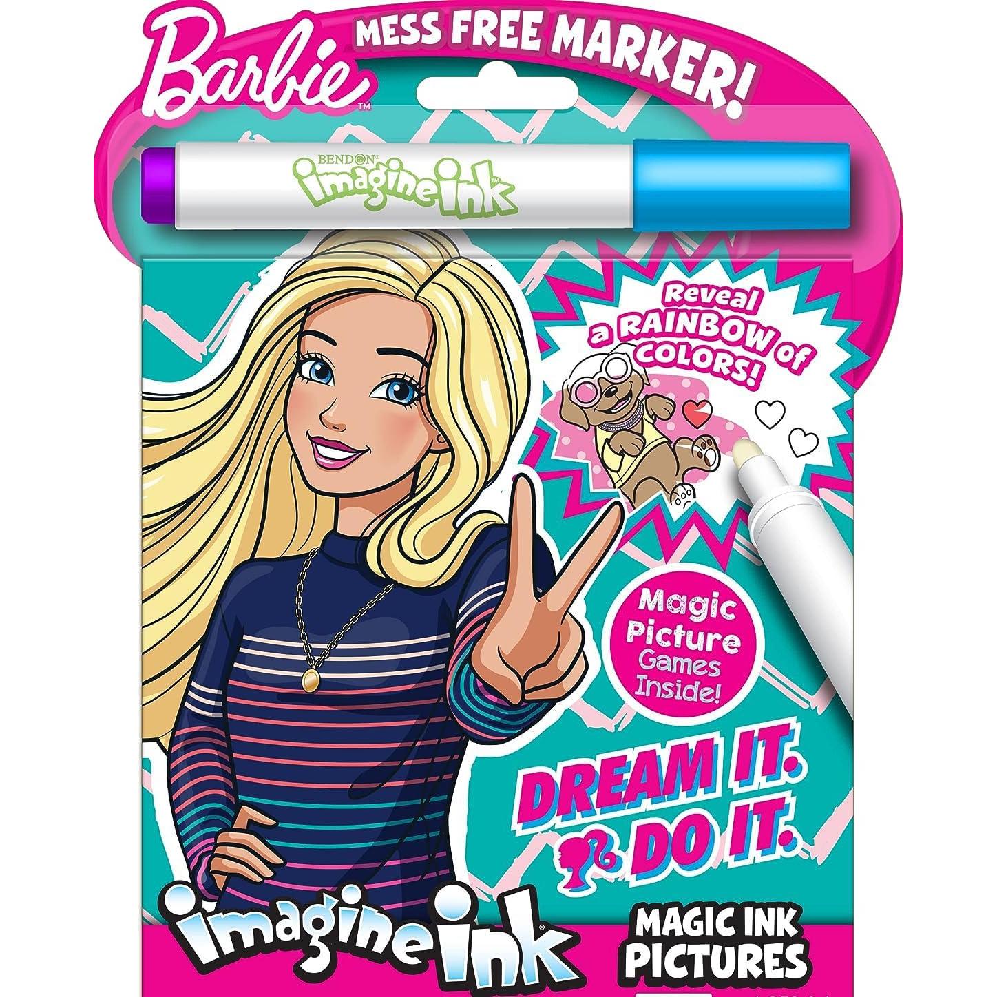 Paquete de Libro para Colorear Barbie Bendon con Stickers