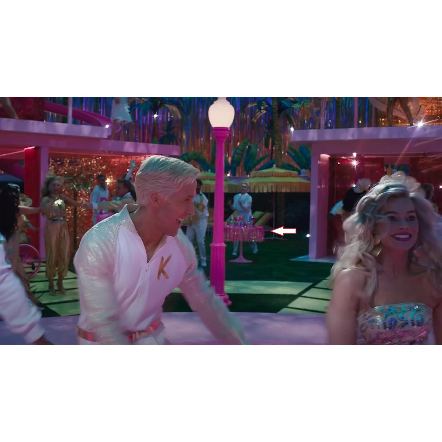 Copas de Vino Dragon Glassware Barbie - Juego de 2 - Rosa