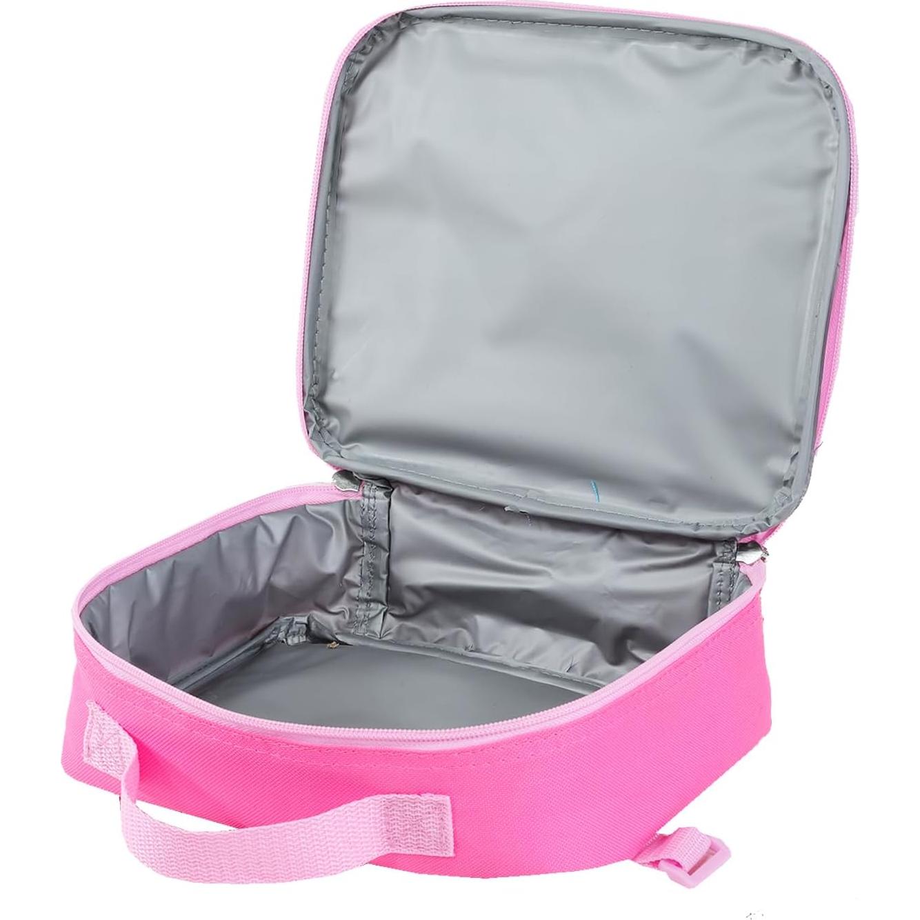 Set Mochila Escolar Barbie 40.64 cm + Caja Almuerzo + Botella