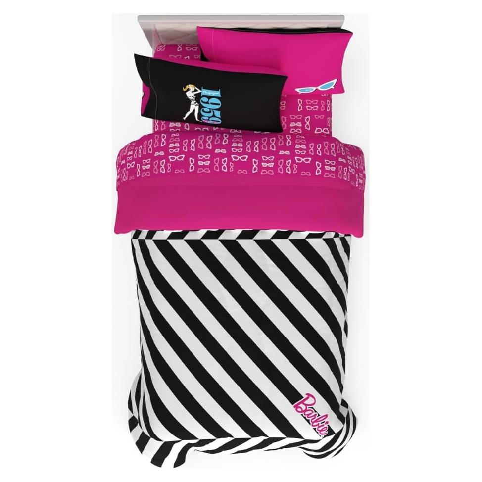 Juego de Cama Barbie 1959 Franco 4 Piezas Individual