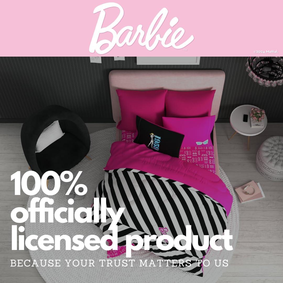 Juego de Cama Barbie 1959 Franco 4 Piezas Individual