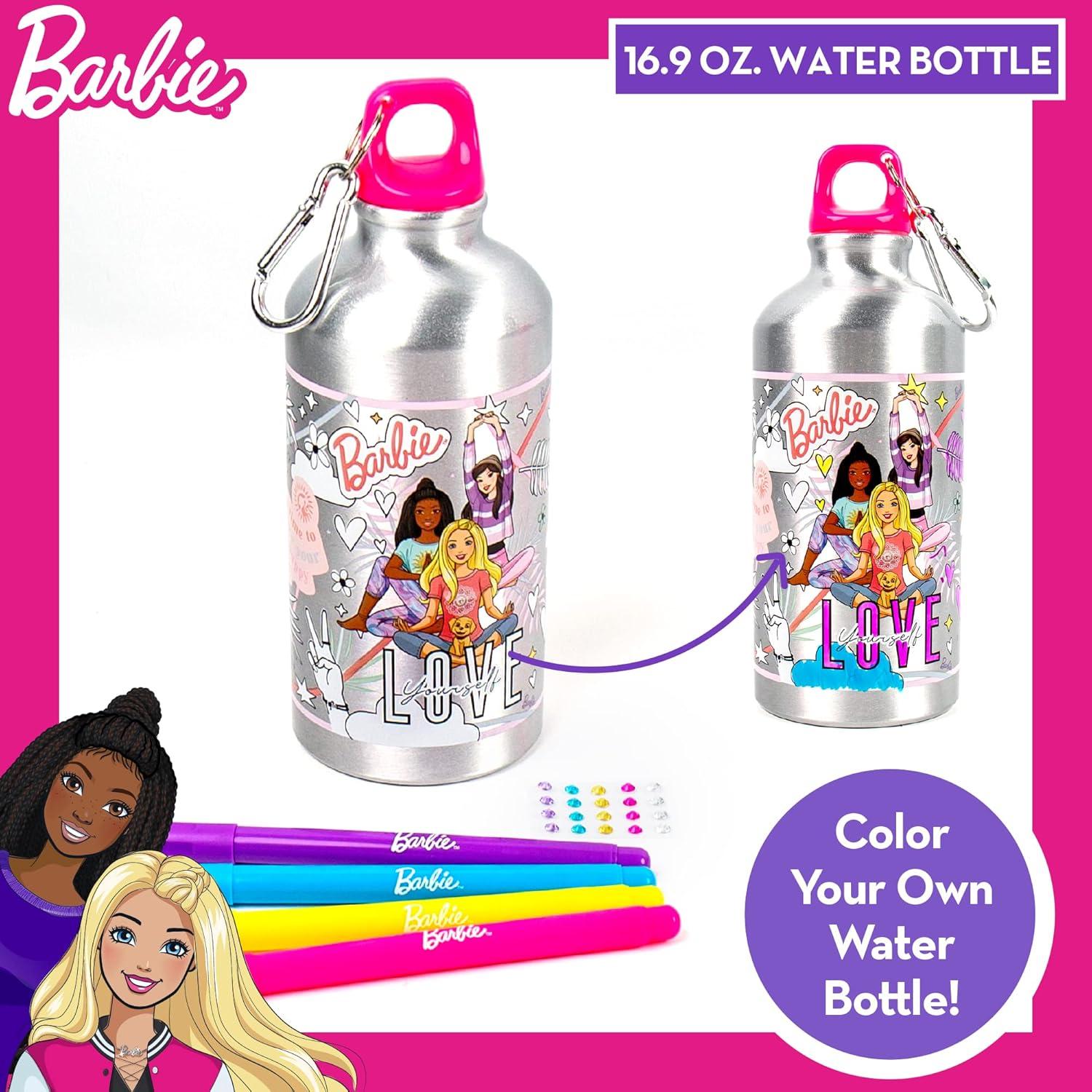 Botella de Agua Personalizable Barbie - Horizon Group 500 ml