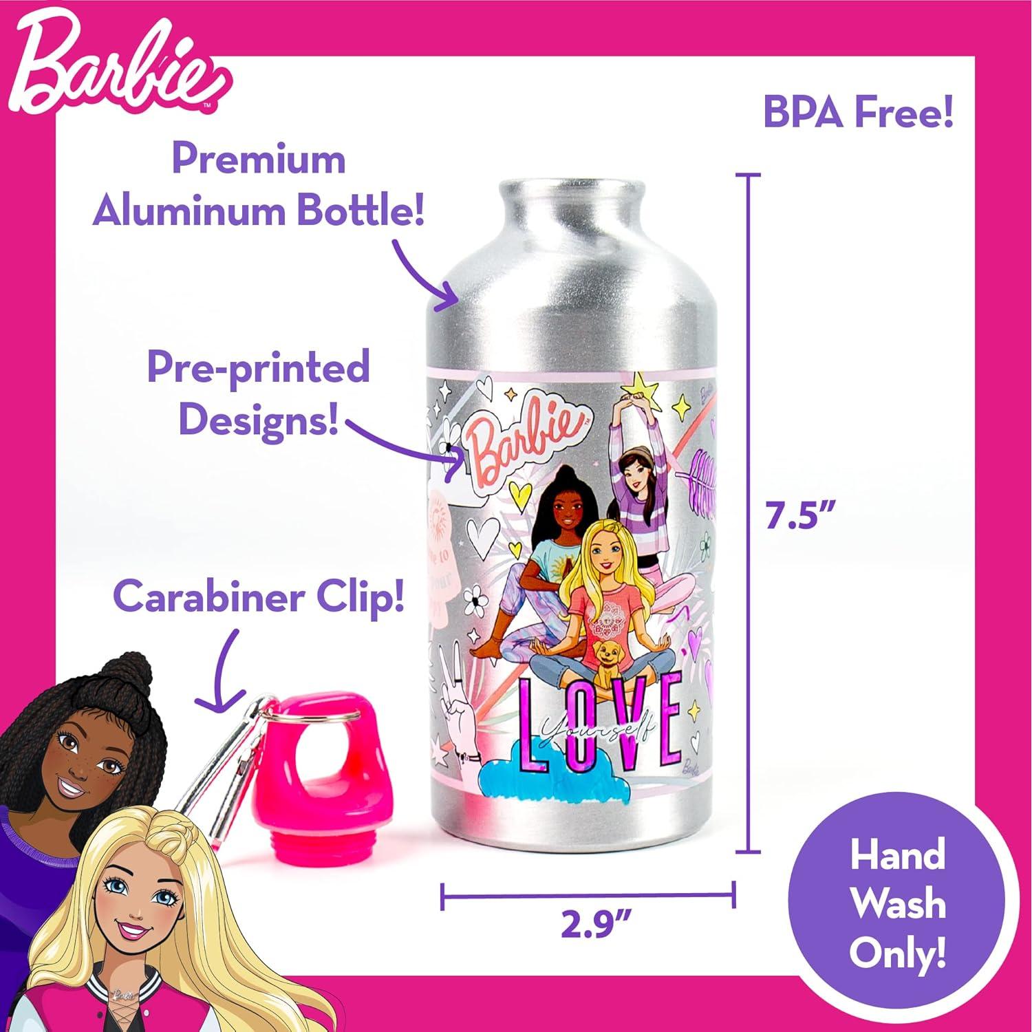 Botella de Agua Personalizable Barbie - Horizon Group 500 ml