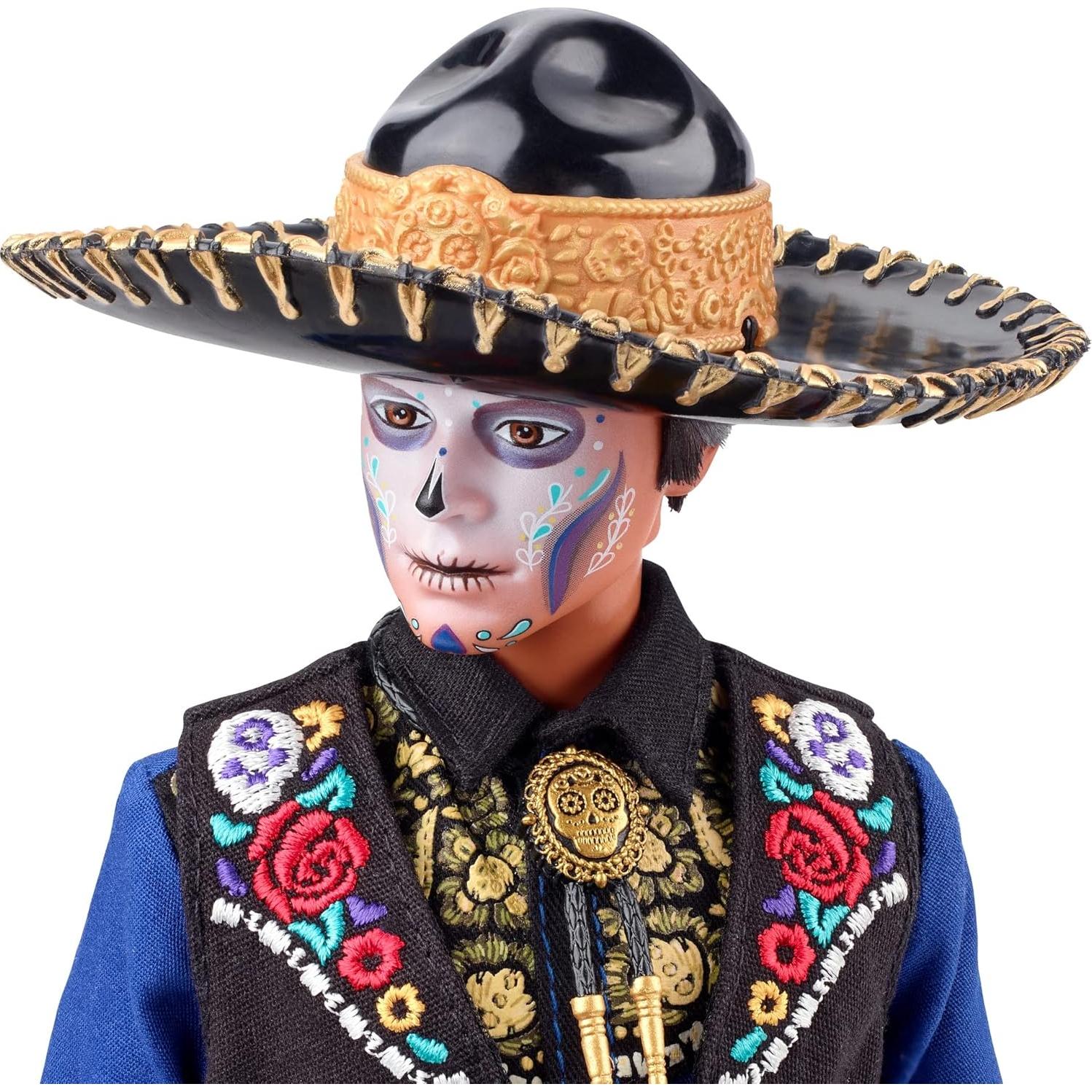 Muñeca Ken Barbie Día de Muertos 2022 Coleccionable Mattel