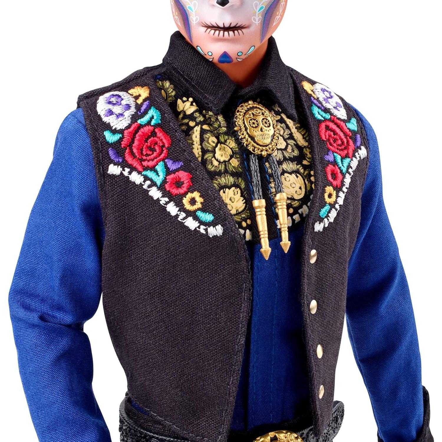 Muñeca Ken Barbie Día de Muertos 2022 Coleccionable Mattel