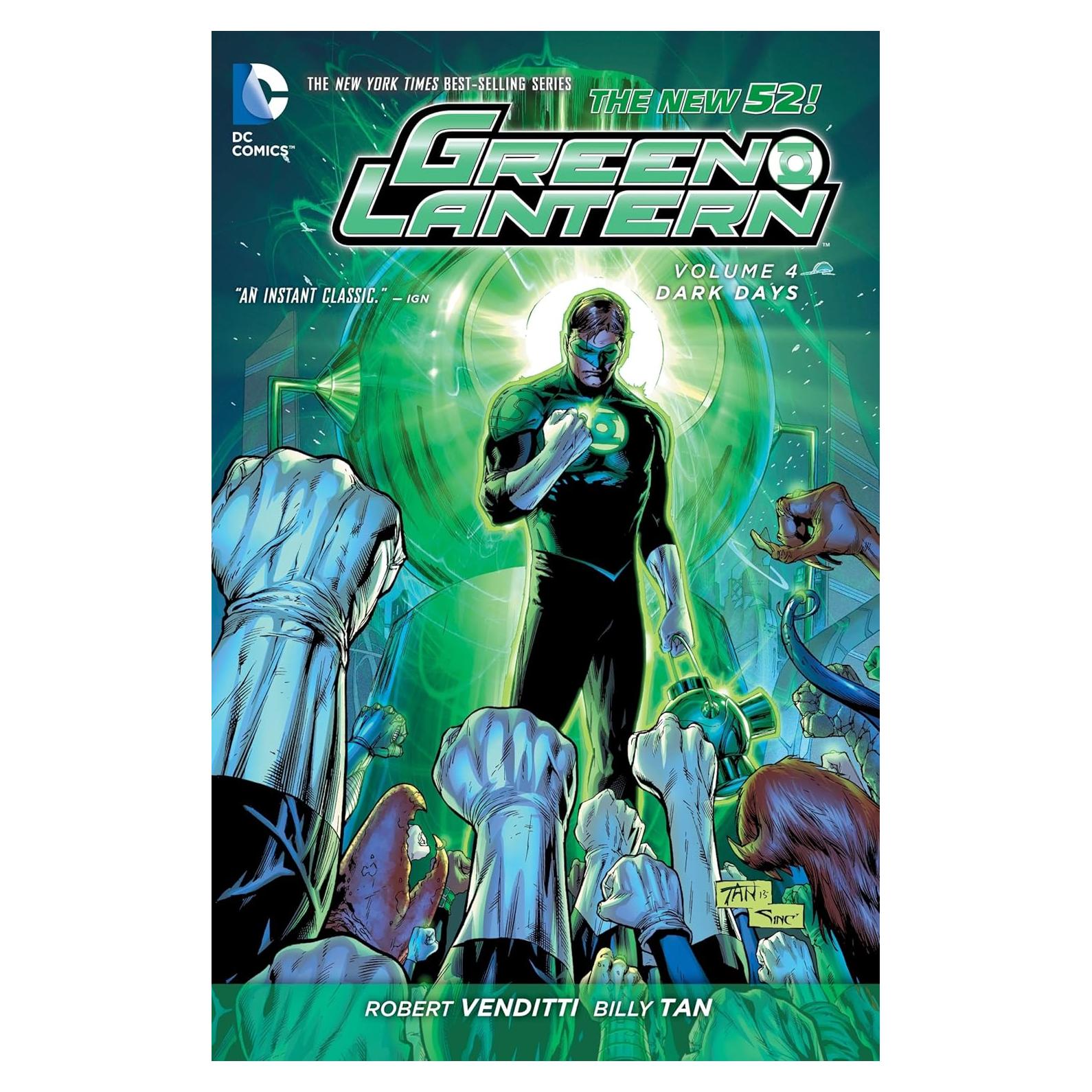 Green Lantern Vol. 4: Dark Days (The New 52) (Green Lantern, 4)