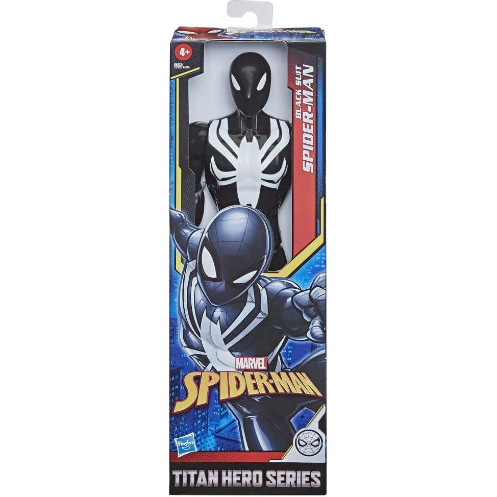 Figura de Acción Spider-Man Traje Negro 30.48 cm Hasbro