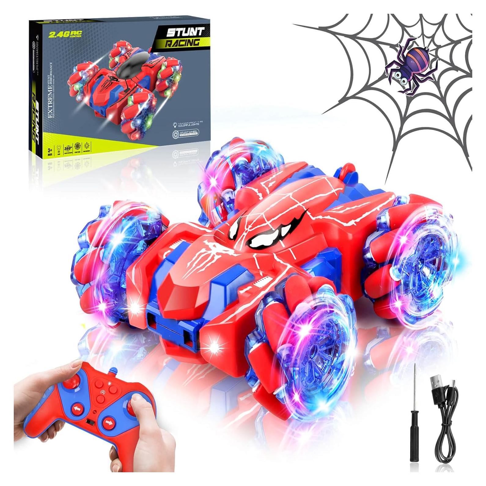 Coche de Control Remoto Dolanus LY-14 Acrobacias 360° Rojo