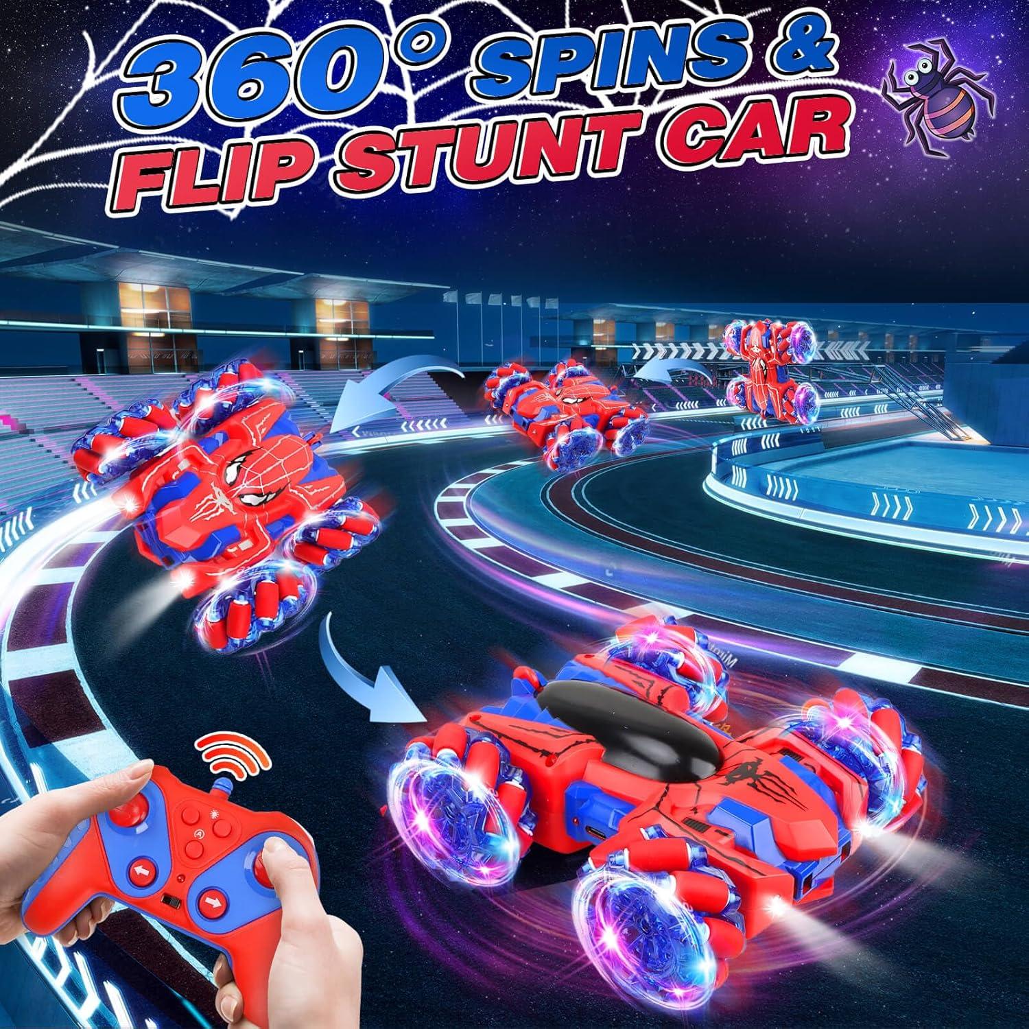 Coche de Control Remoto Dolanus LY-14 Acrobacias 360° Rojo