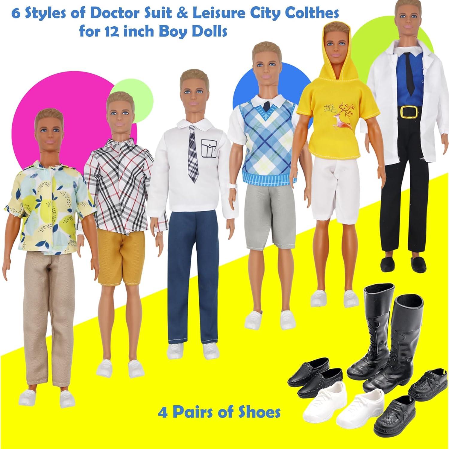 71 Piezas Ropa y Accesorios para Muñecas 30 cm ZTWEDEN