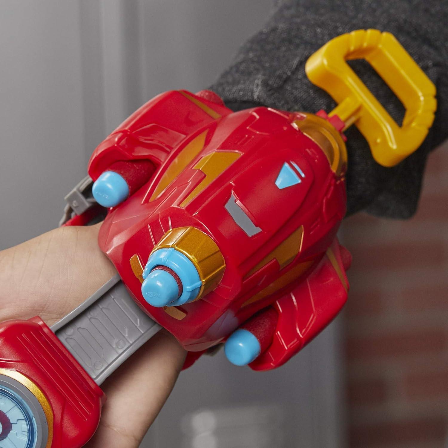 Guantelete NERF Iron Man Repulsor Blast Hasbro 5+ años