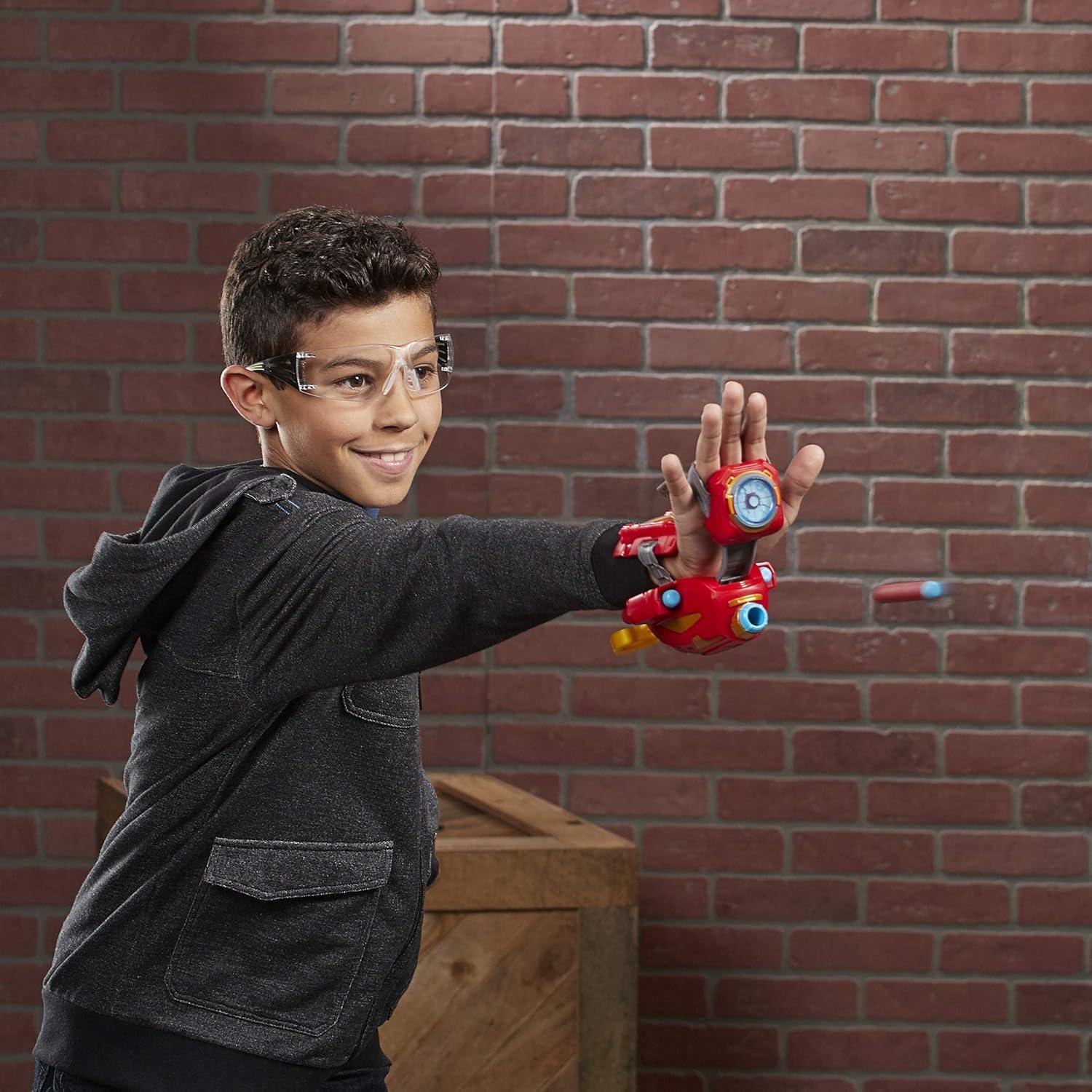 Guantelete NERF Iron Man Repulsor Blast Hasbro 5+ años