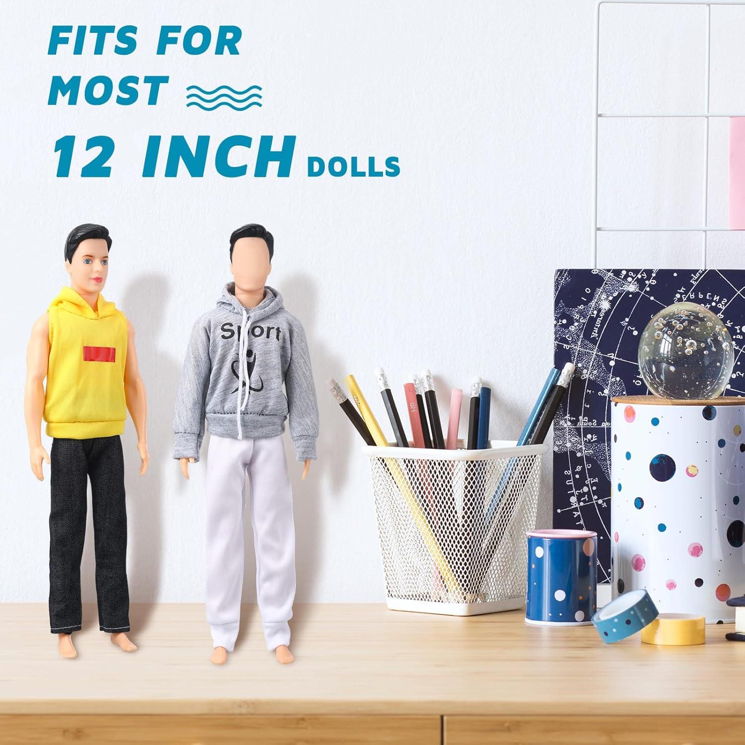 Ropa de Muñeca Bencailor 6 Pcs Pantalones Cortos Playa