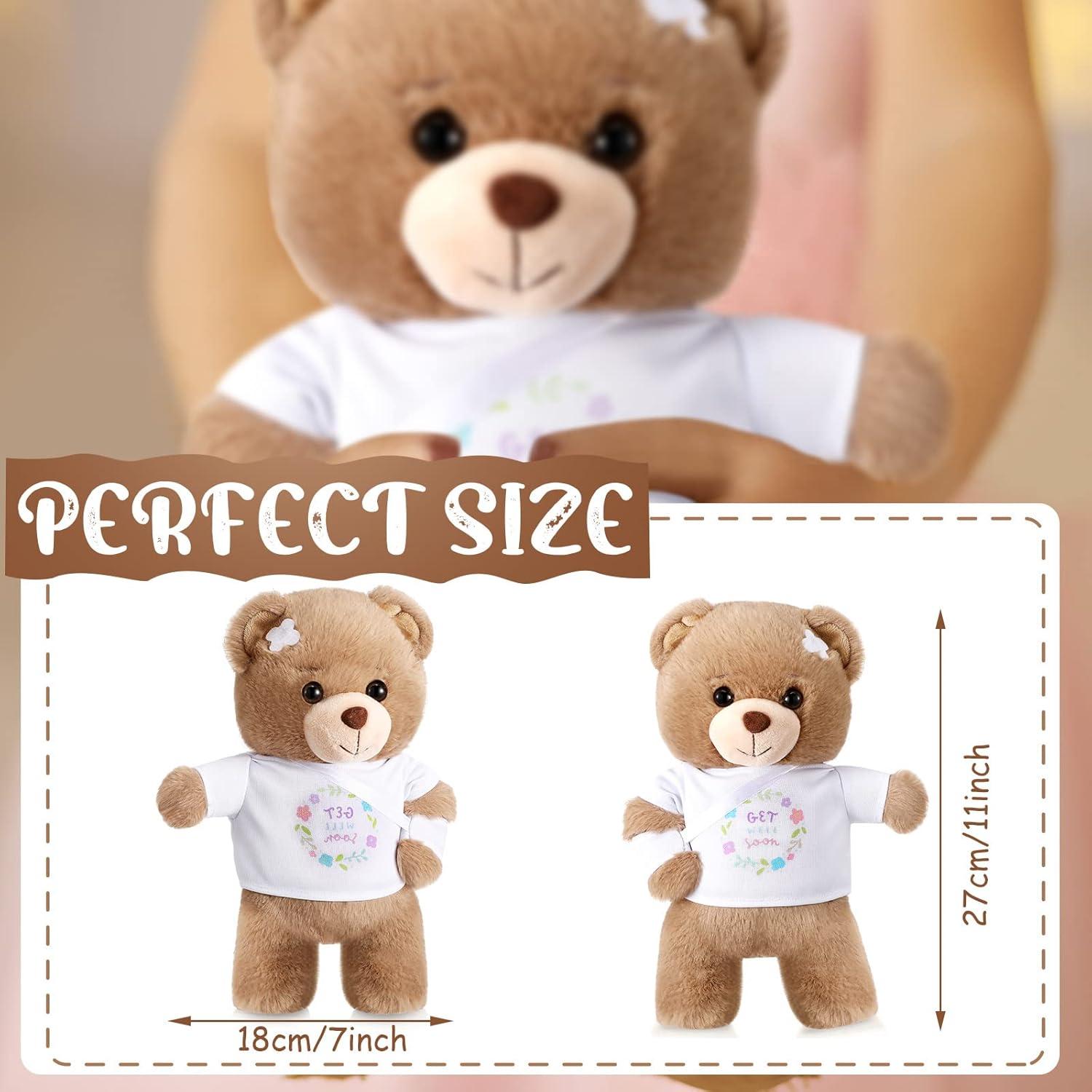 Osito de Peluche Deekin 25 cm con Vendaje para Niños