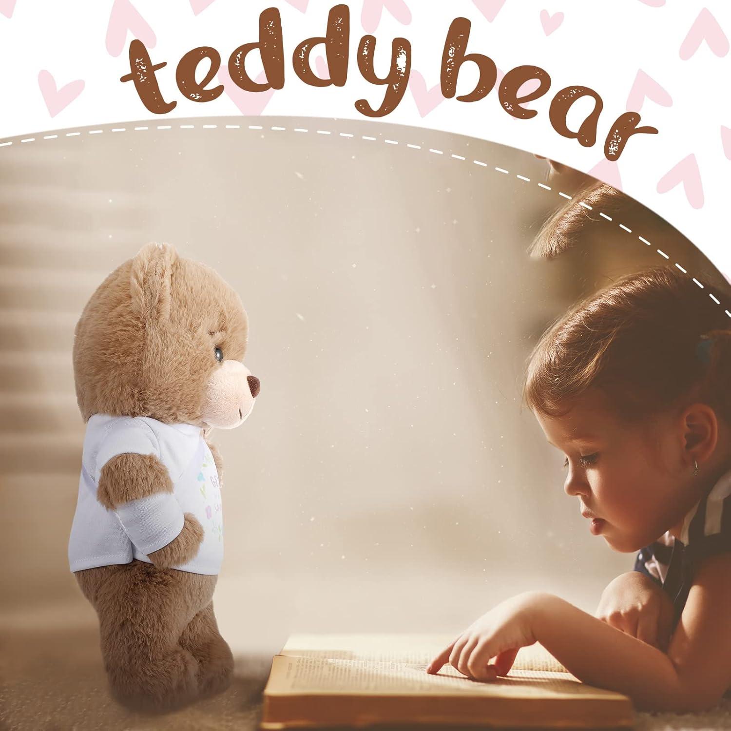 Osito de Peluche Deekin 25 cm con Vendaje para Niños