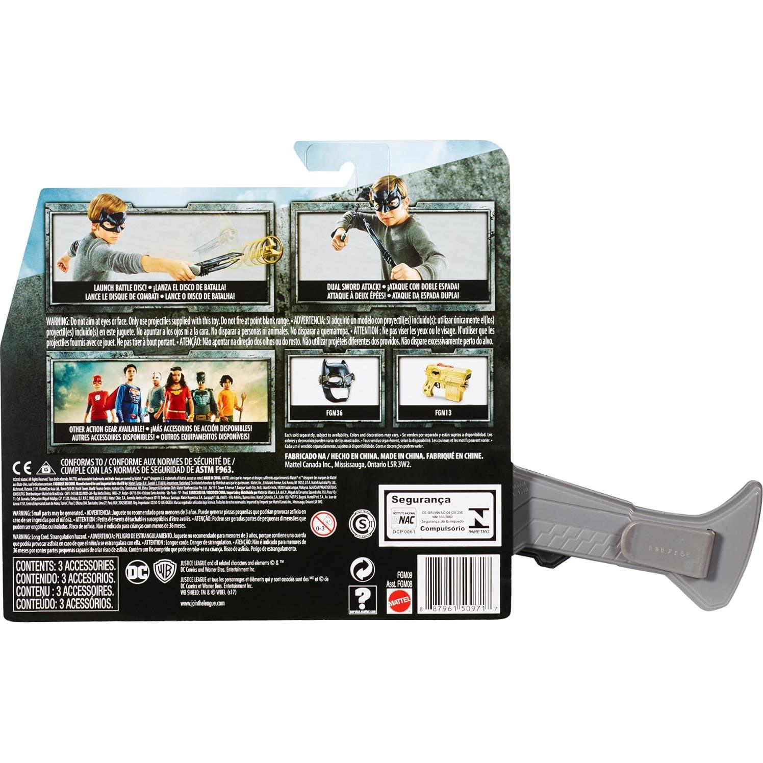 Conjunto de Juego de Rol Batman Liga de la Justicia Mattel