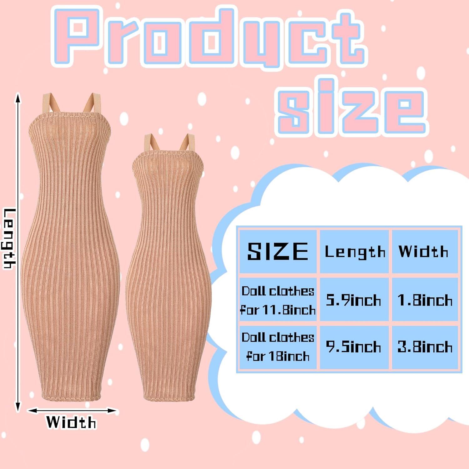 Conjunto Ropa de Muñeca Bencailor 6 Piezas 30 cm Colorido