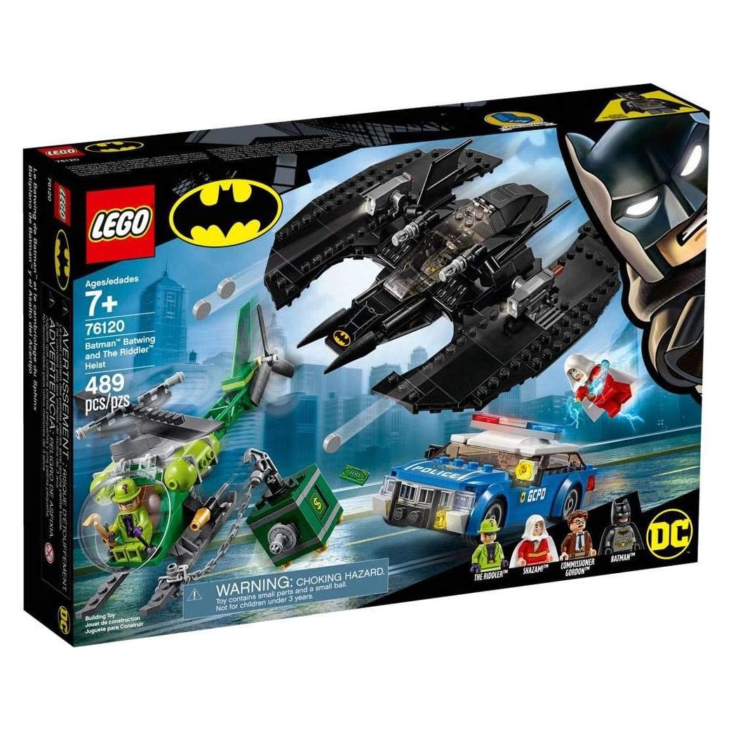 LEGO Batman Batwing y Robo de The Riddler 76120 - 489 Piezas