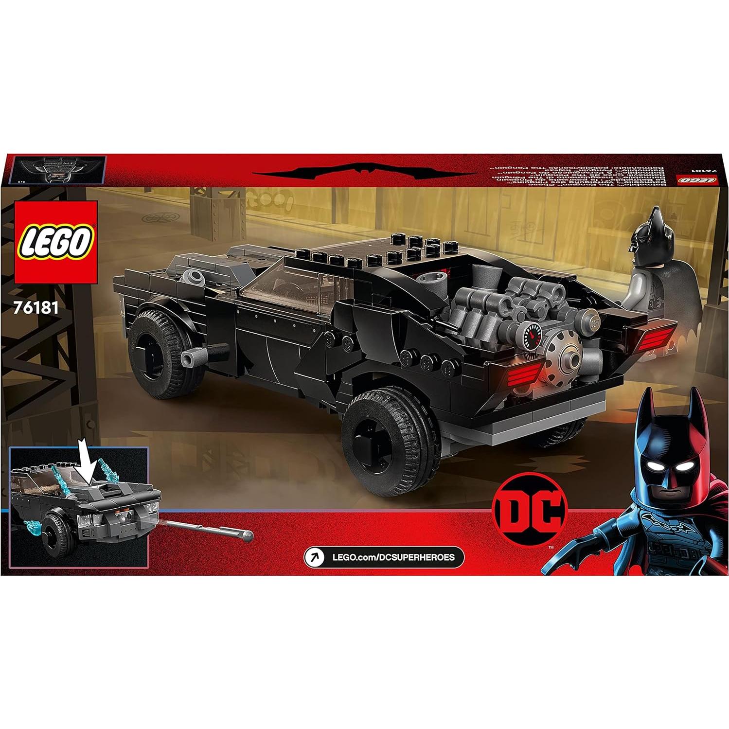LEGO 76181 Batmóvil DC Batman con Misiles - Juguete 8+
