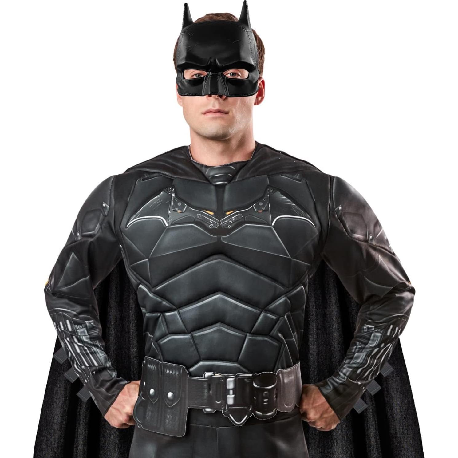 Máscara media de disfraz Rubie's Batman para hombres - Talla única