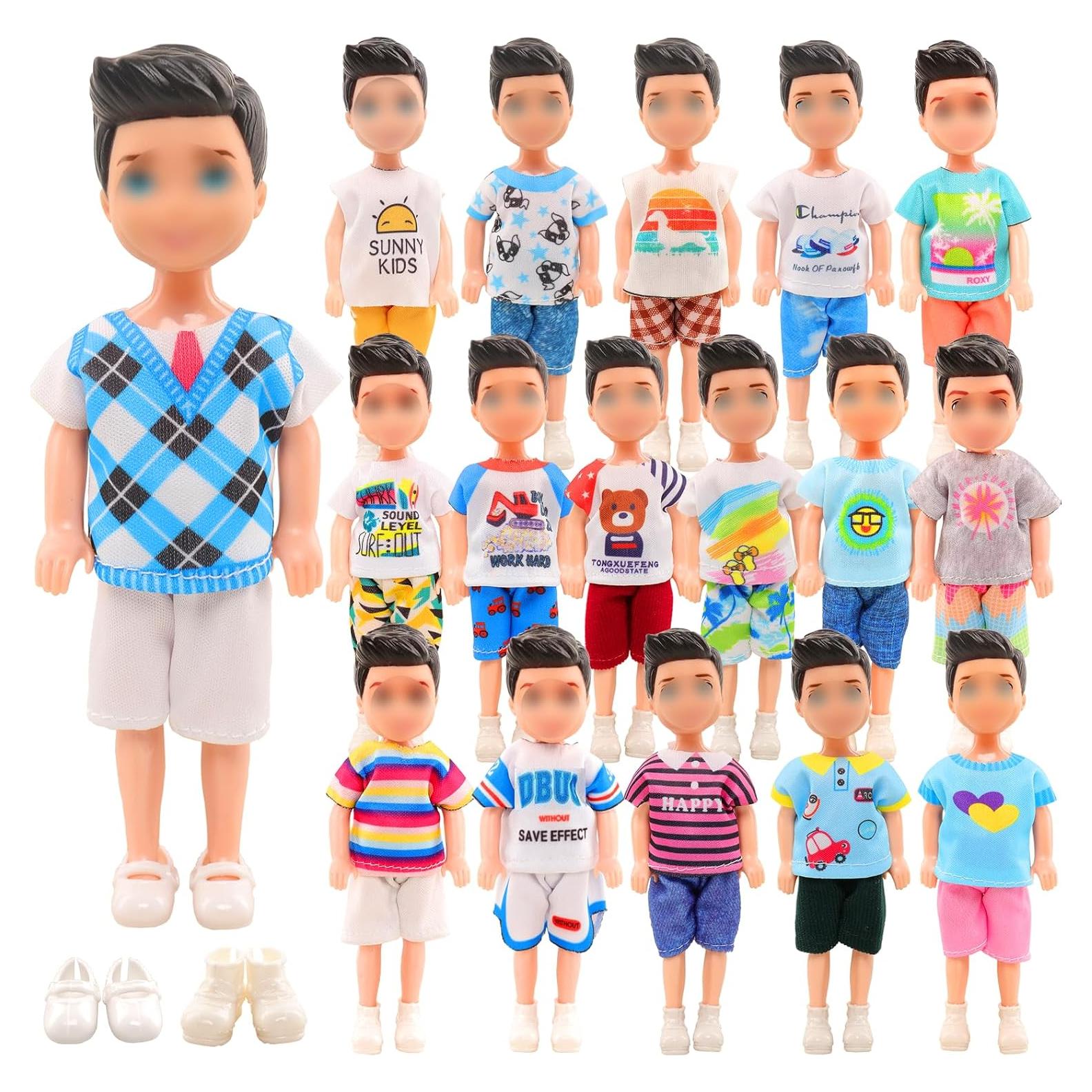 Ropa para Muñeco de 15 cm Miunana - 10 Conjuntos Casual