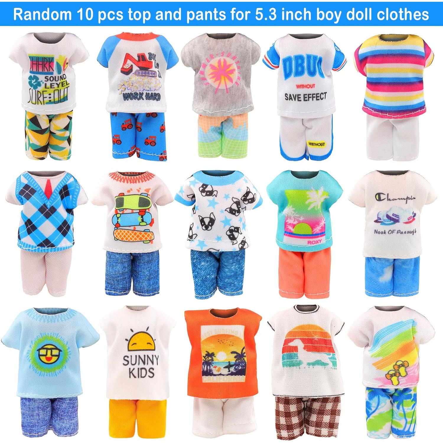 Ropa para Muñeco de 15 cm Miunana - 10 Conjuntos Casual