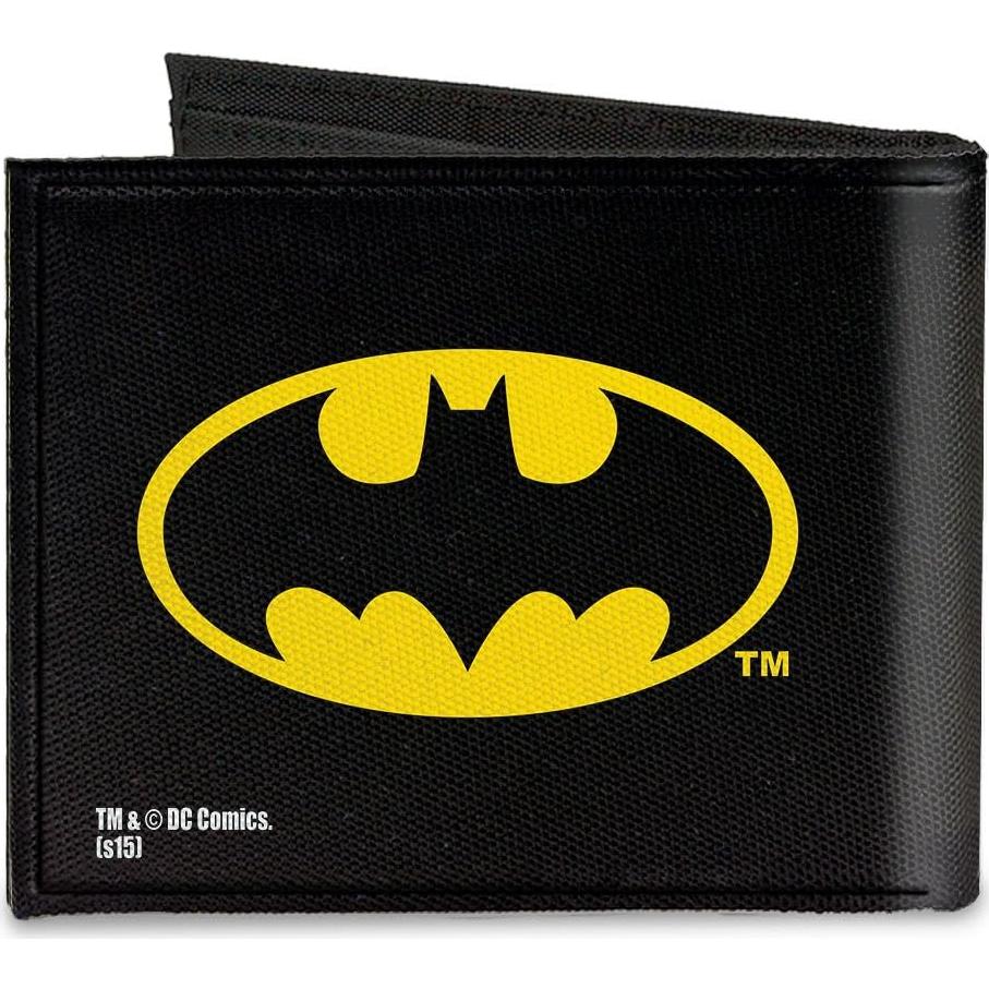 Billetera Bi-fold Lona Buckle-Down Batman 10.16x8.89cm