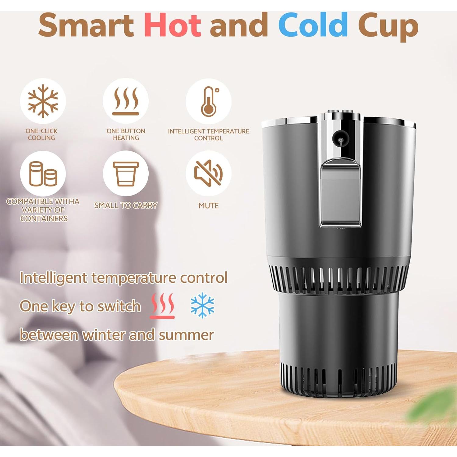 Soporte de Taza Caliente y Fría EPROEON EB007 para Coche